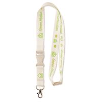 LANYARD IN BAMBOO CON FIBBIA